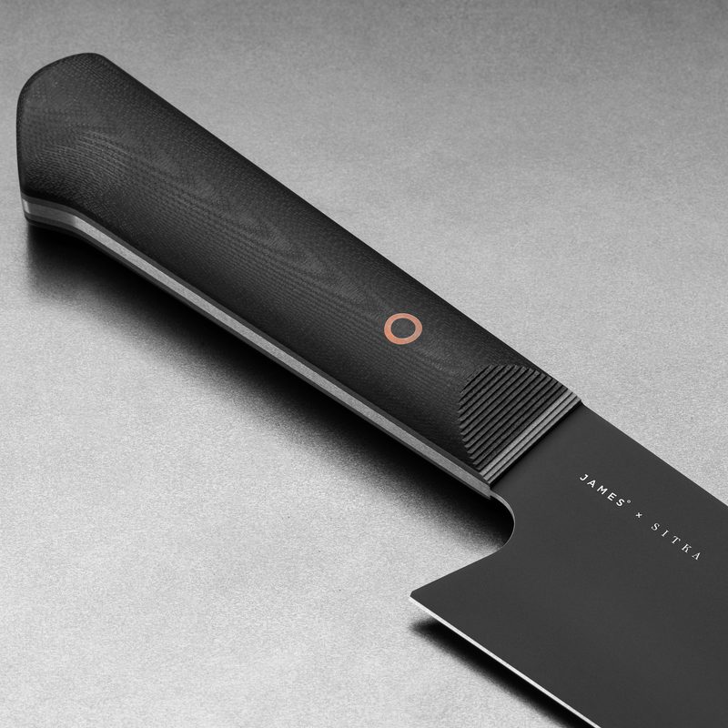 Anzick Outdoor Chef's Knife handle