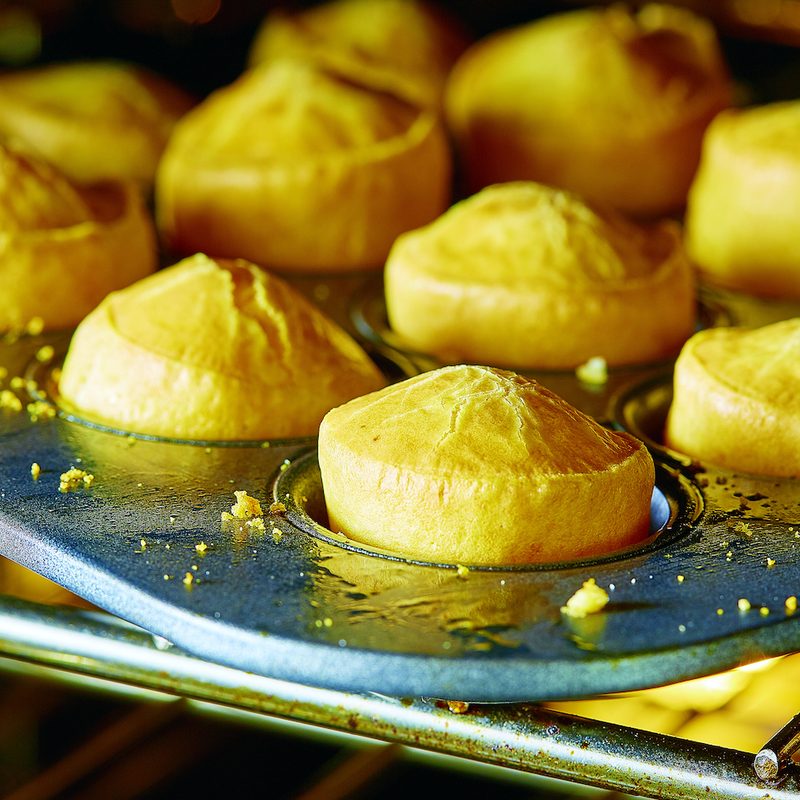 Pão de queijo at Fogo de Chão.