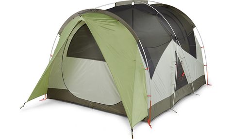 The REI Co-Op 6 person Tent on a white background.