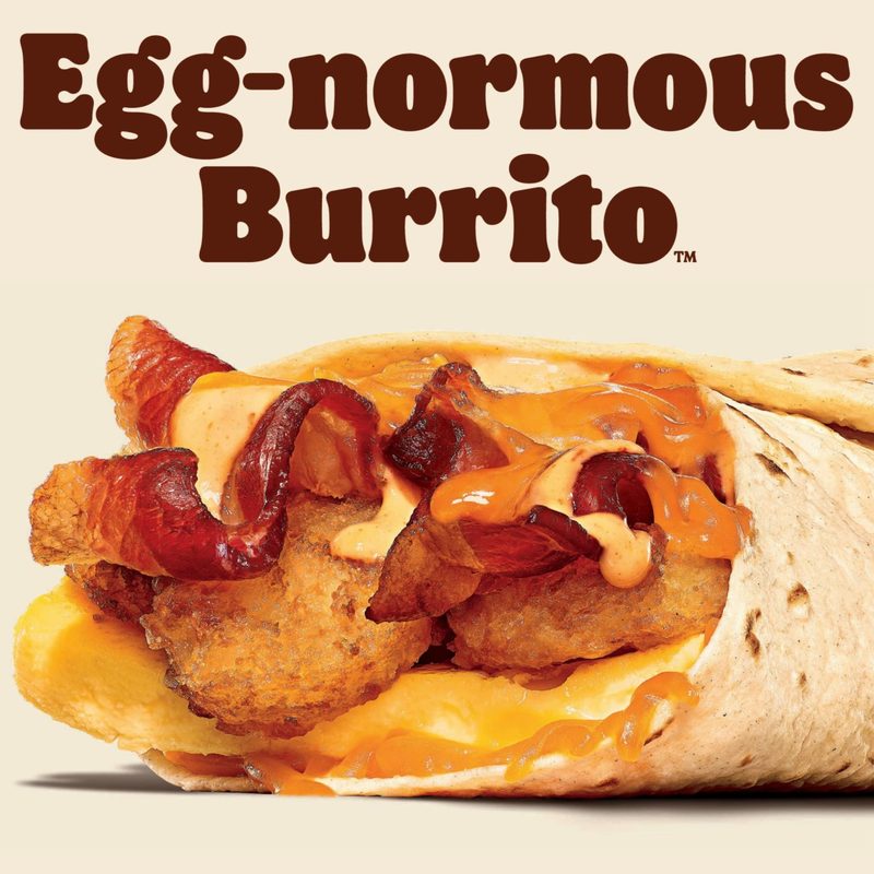 Burger King Egg-normous burrito