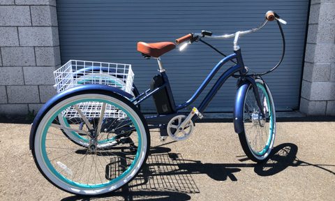 The e-trike from Sixthreezero.