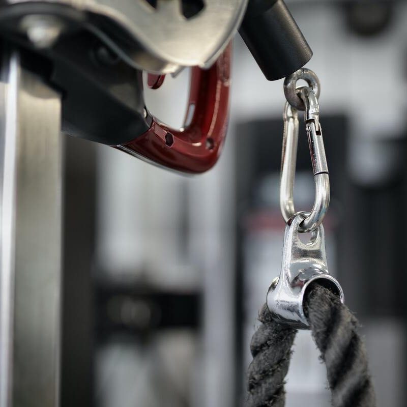 Cable machine.