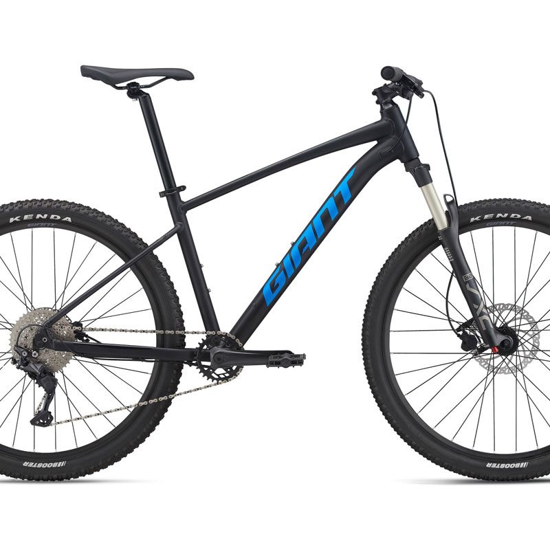Giant Talon 1 (2022) Mountain Biking on a plain white background.