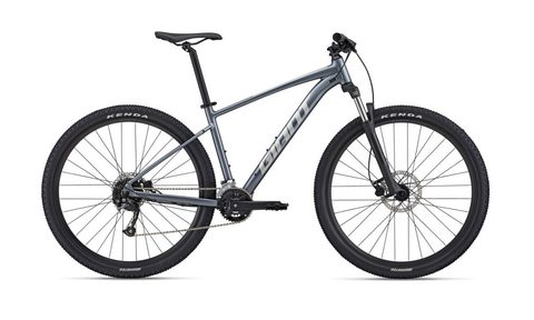 Giant Talon 2 (2022) Mountain Bike isolated on a plain white background.