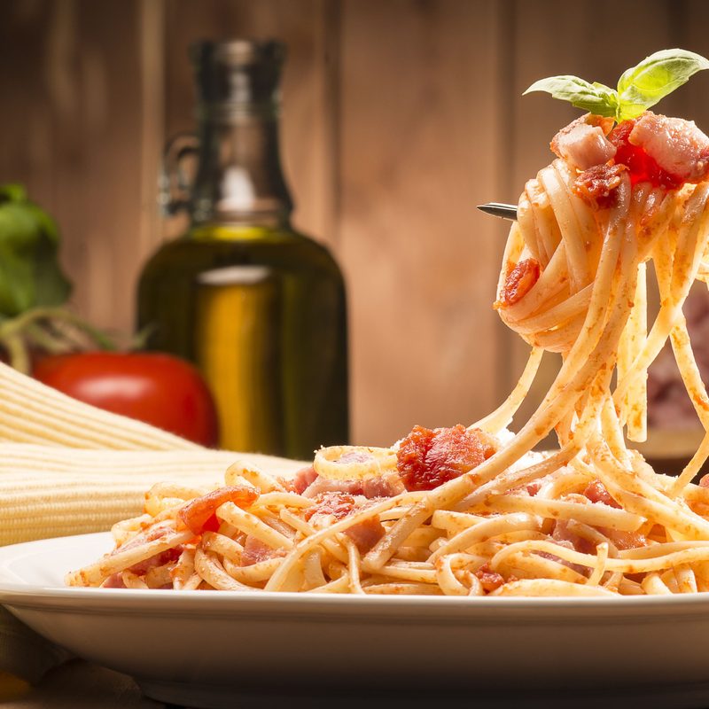 Italian food pasta