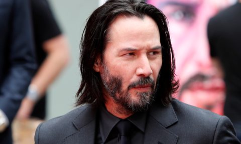 Keanu Reeves on the red carpet