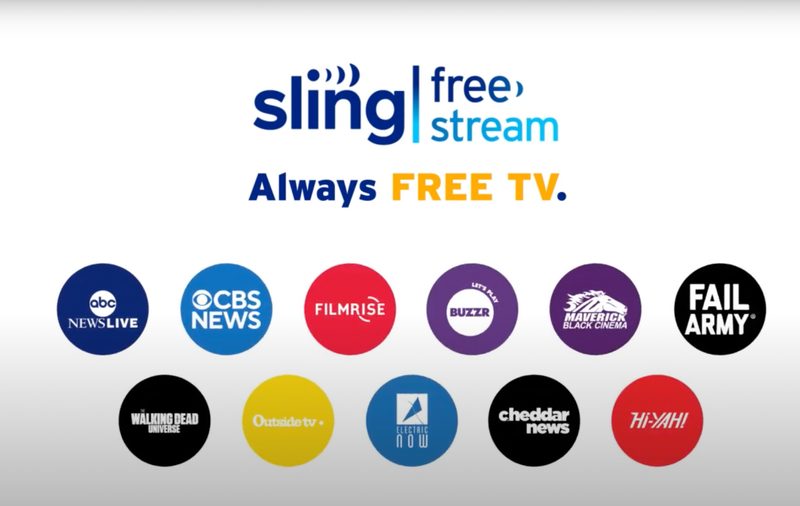 Sling Freestream channel options.