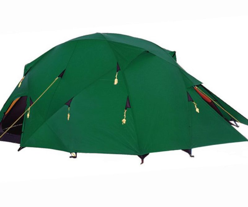 Terra Nova Expedition Cosmos Tent in green on a plain studio background.