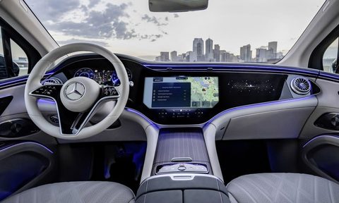 Mercedes-Benz ChatGPT interior