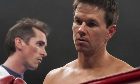 Christian Bale and Mark Wahlberg in The Fighter