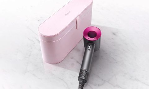 Dyson Supersonic Hair Dryer on Marble Counter