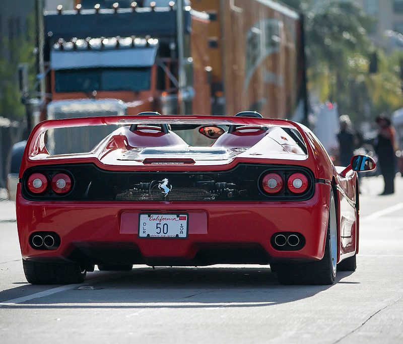 Ferrari F50 rear