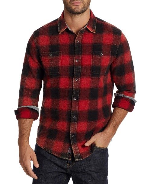 Flag & Anthem Shaw Vintage Washed Flannel