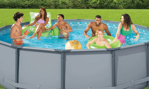 funsicle oasis above ground pool deal walmart june 2023 14 foot round