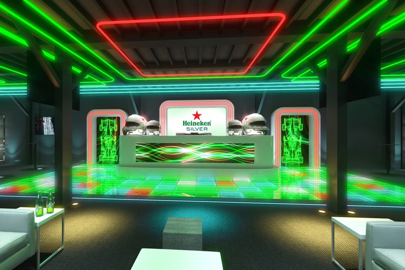 The Heineken House in Las Vegas 