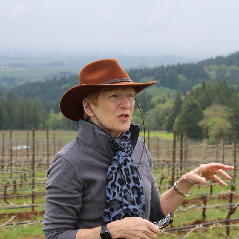 A scene from The Vines Global's May 2023 trip to the Willamette Valley in Oregon.