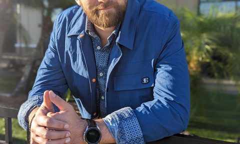 Man wearing Ben Sherman jacket and shirt
