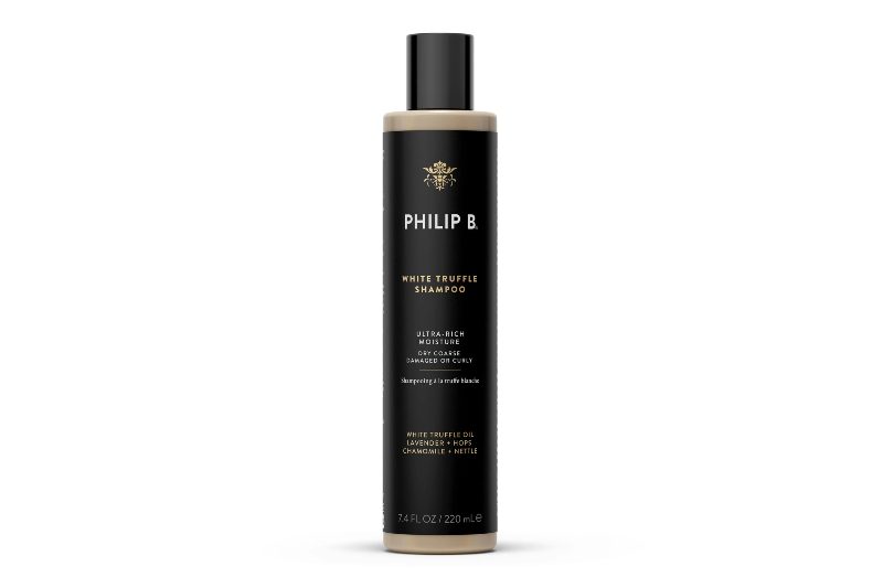 Philip B. White Truffle Shampoo on a white background.