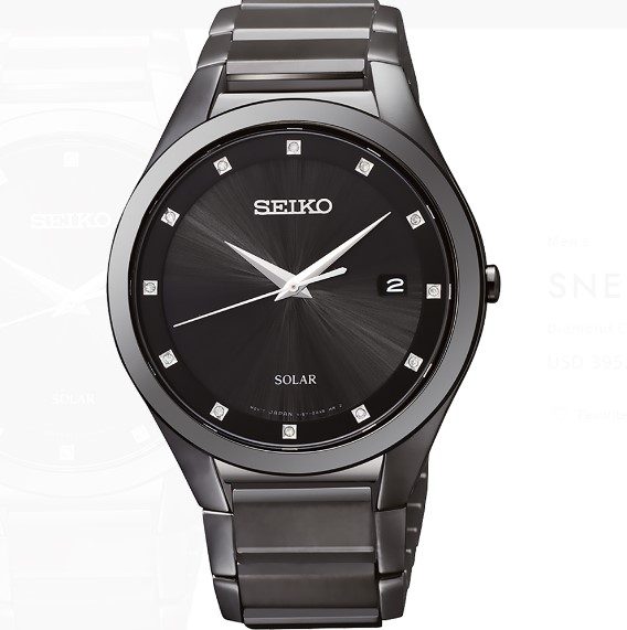 Seiko SNE243 Diamond Collection