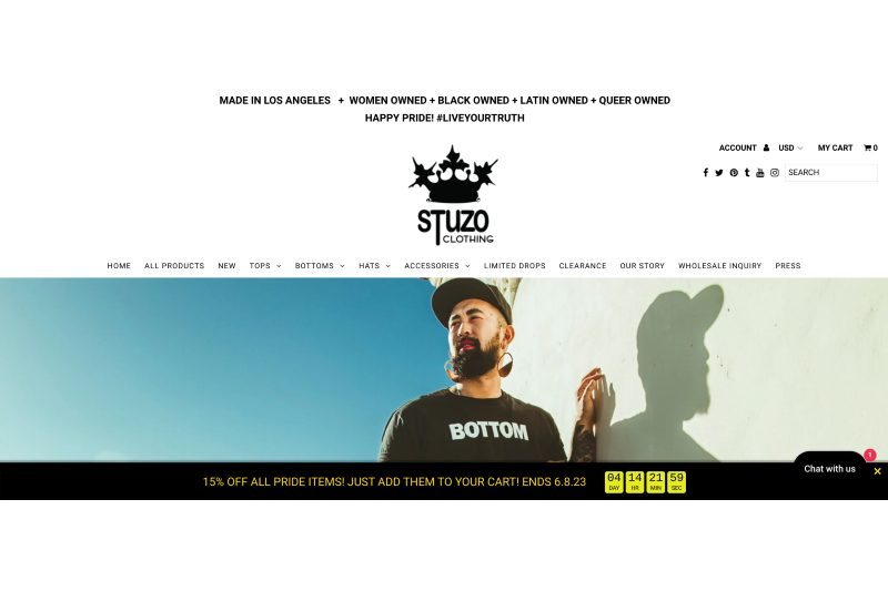 Stuzo website.