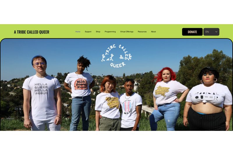 Tribe called queer website.