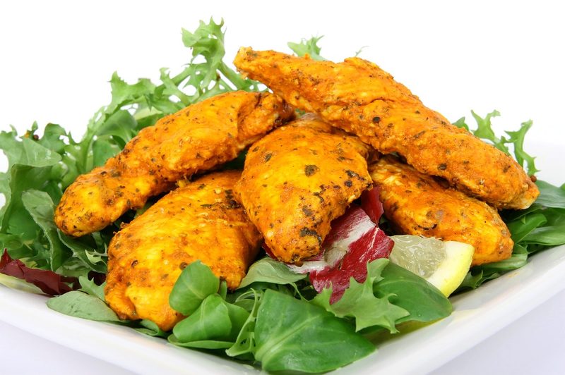 Breaded chicken
