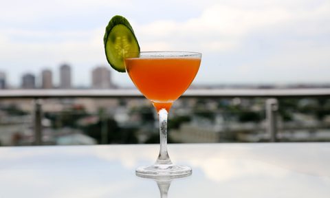 The Champagne Safari cocktail from Hot Tin.