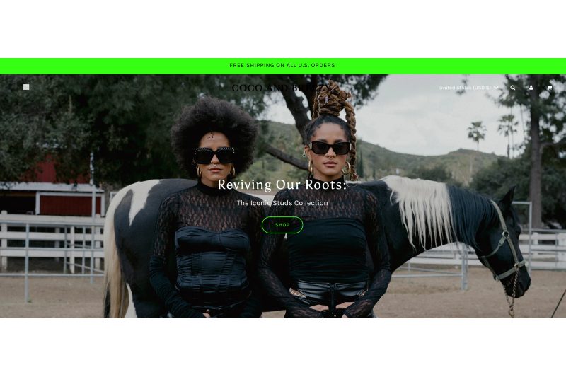 Coco and Breezy website.