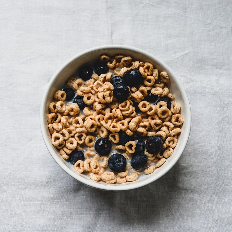 A bowl of cereal