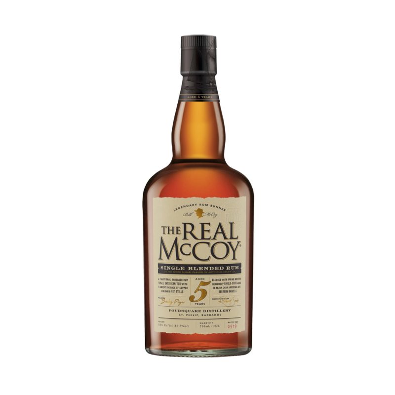 The Real McCoy 5-Year Blended Rum.