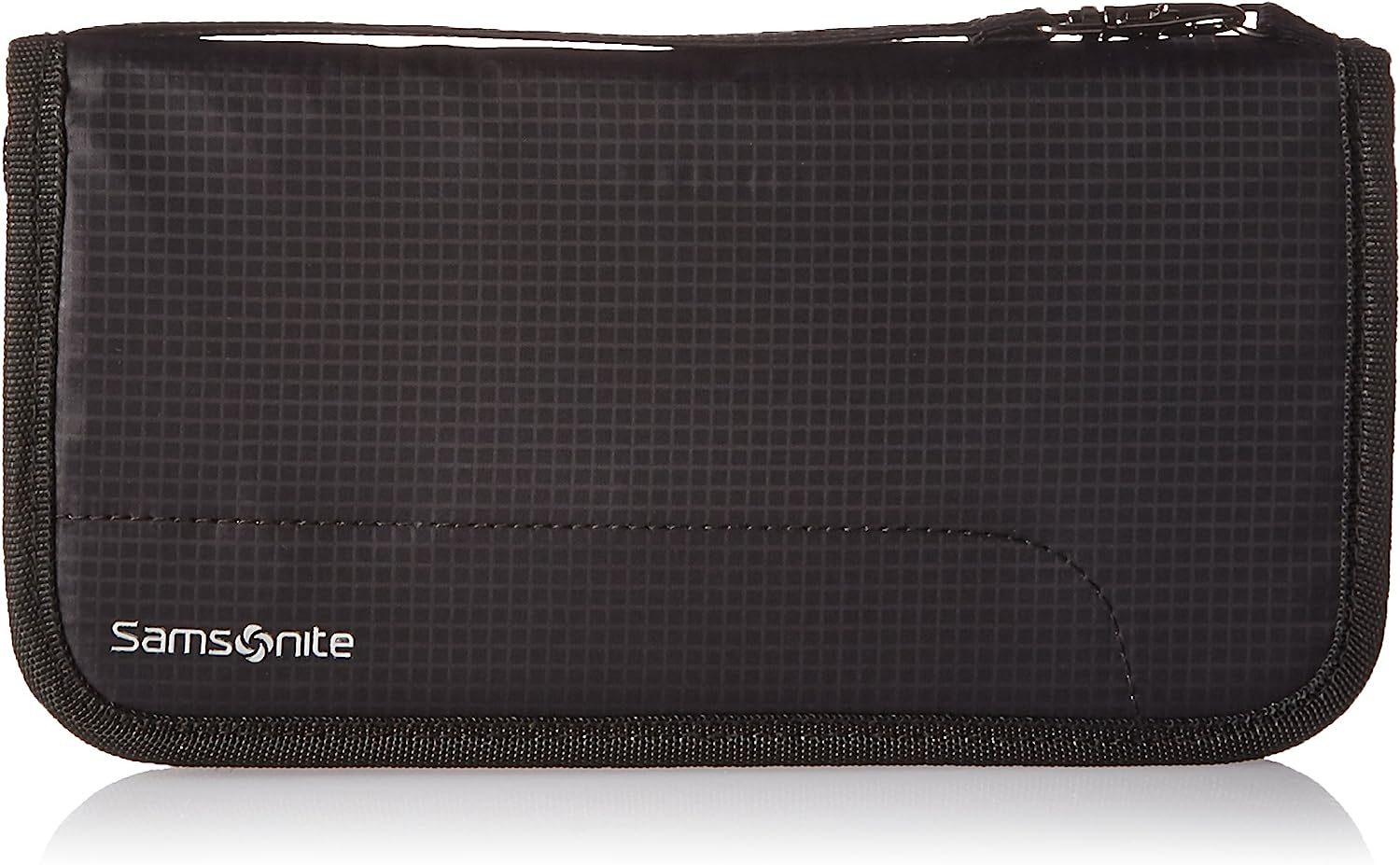 samsonite rfid zip close wallet