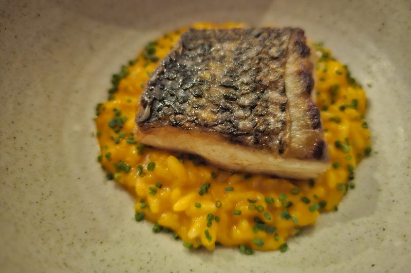 A tuna risotto dish at NEMI restaurant in La Paz, Baja California Sur, Mexico.