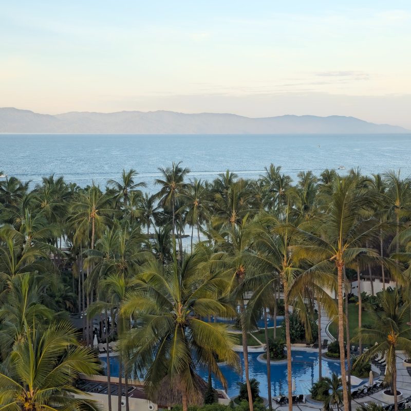 The view from The Westin Resort & Spa, Puerto Vallarta, in Puerto Vallarta, Jalisco, Mexico.