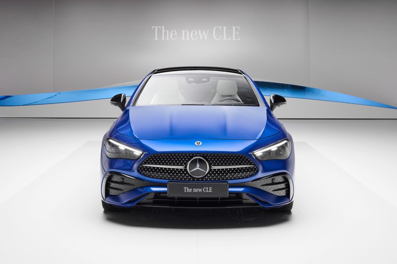 2024 Mercedes-Benz CLE Coupe in blue