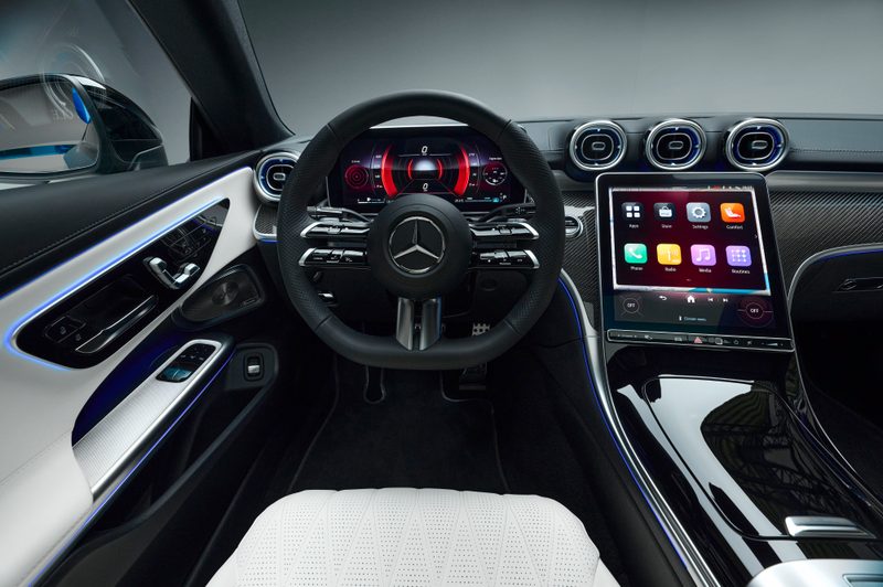 2024 MB CLE Coupe interior view