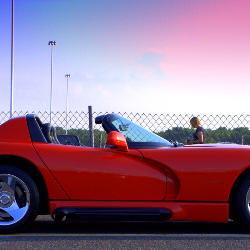 First generation Dodge Viper RT/10 side view