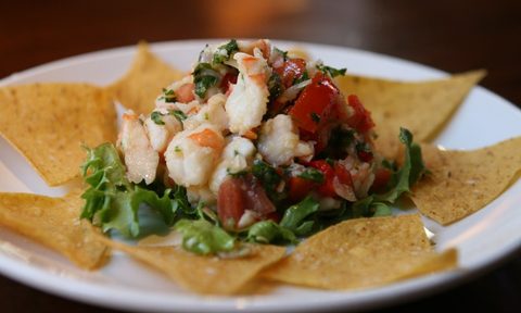 Shrimp ceviche