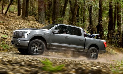 Ford F-150 Lariat model.