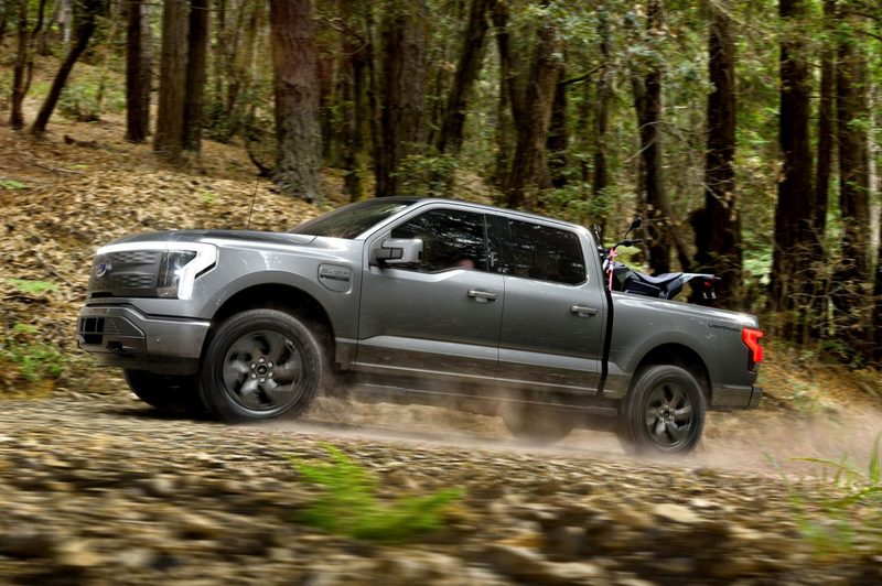Ford F-150 Lariat model. 