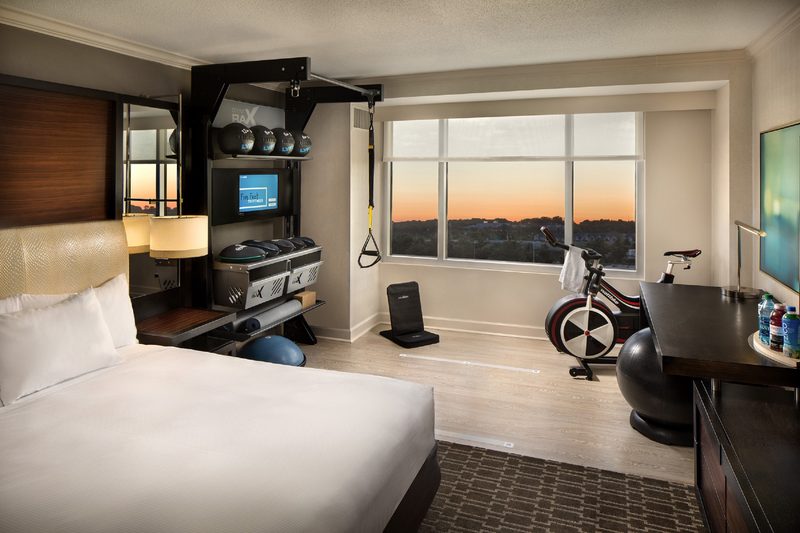 Hilton Five Feet to Fitness Room