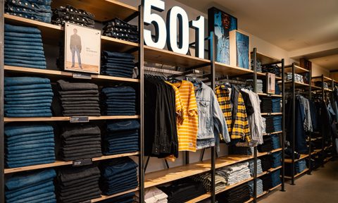 levis 501 jeans debut plant based materials store
