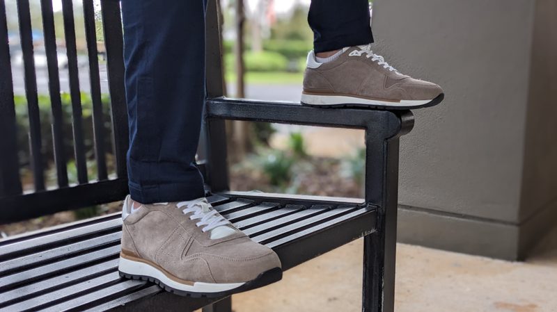 La Canadienne Louis Suede Sneaker