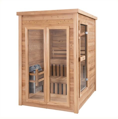 Thermowood sauna from Redwood outdoors