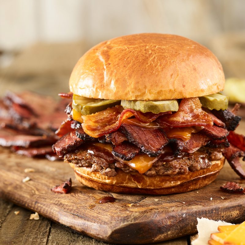 A brisket Smashburger.