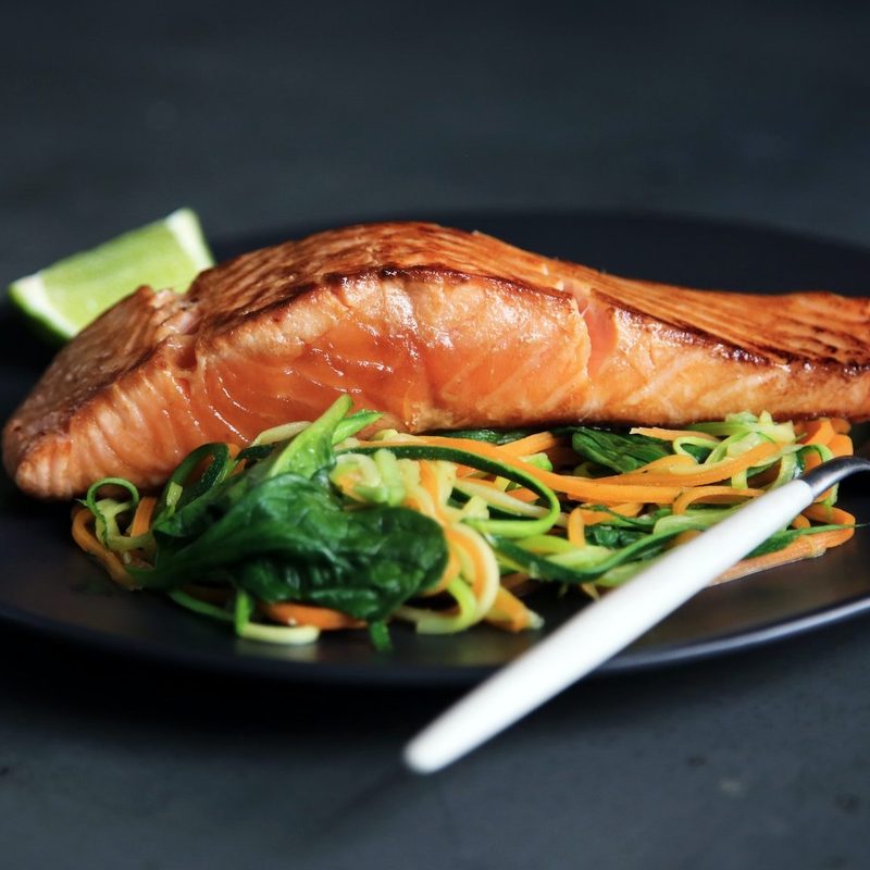 Salmon entree