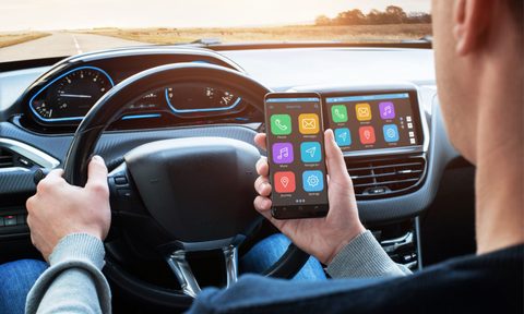 car infotainment system
