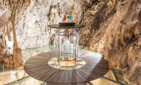 Cave Bar More in Croatia.