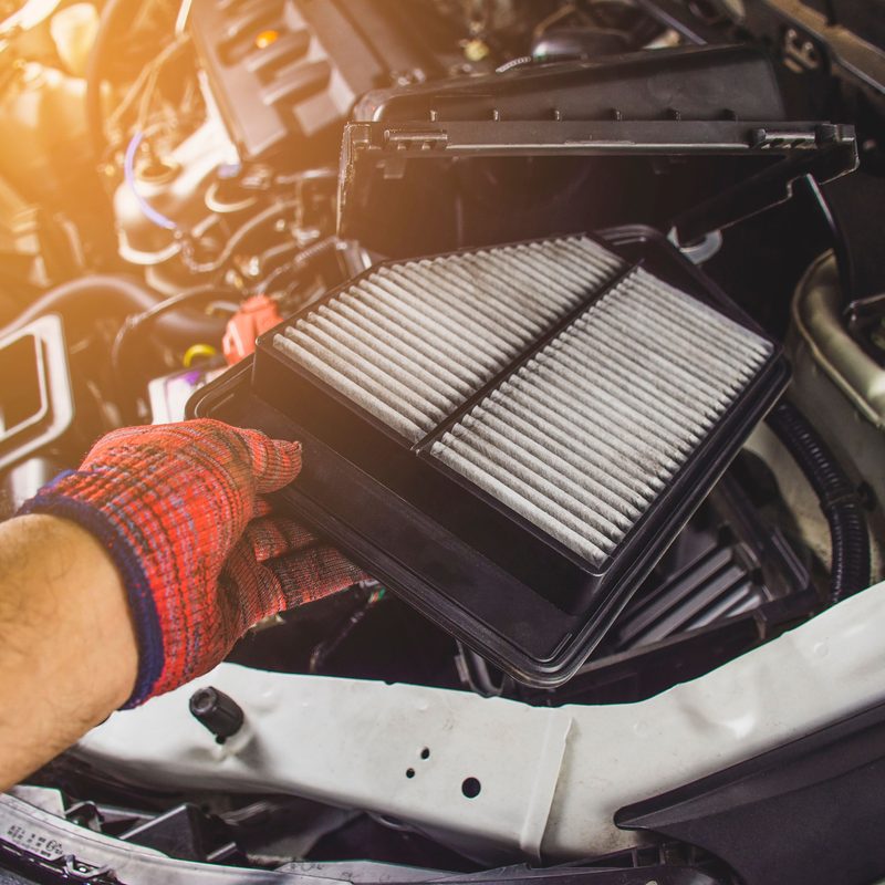 how often to change the engine air filter mechanic