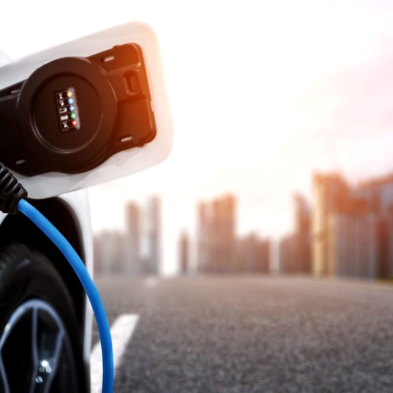 ev charging in sunny weather