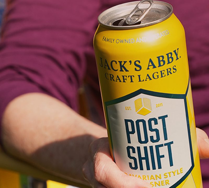 Jack's Abby pilsner.
